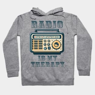 Radio is my therapy Hoodie